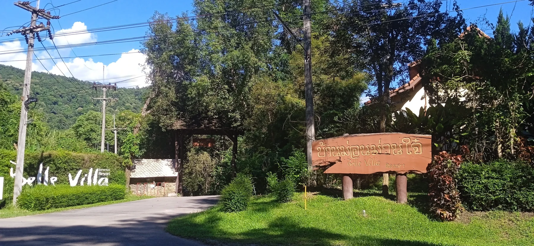 luxury resorts such as Belle Villa